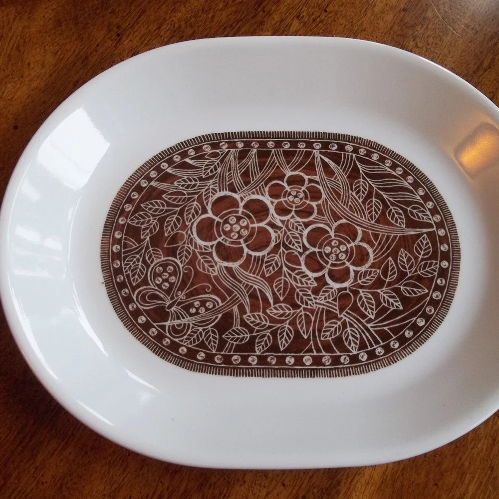 Corelle Batik Serving Platter 12 1/4
